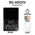 RG40XXV Retro Handheld Game Console - 5000+ - 64GB - Black, Standard Version image