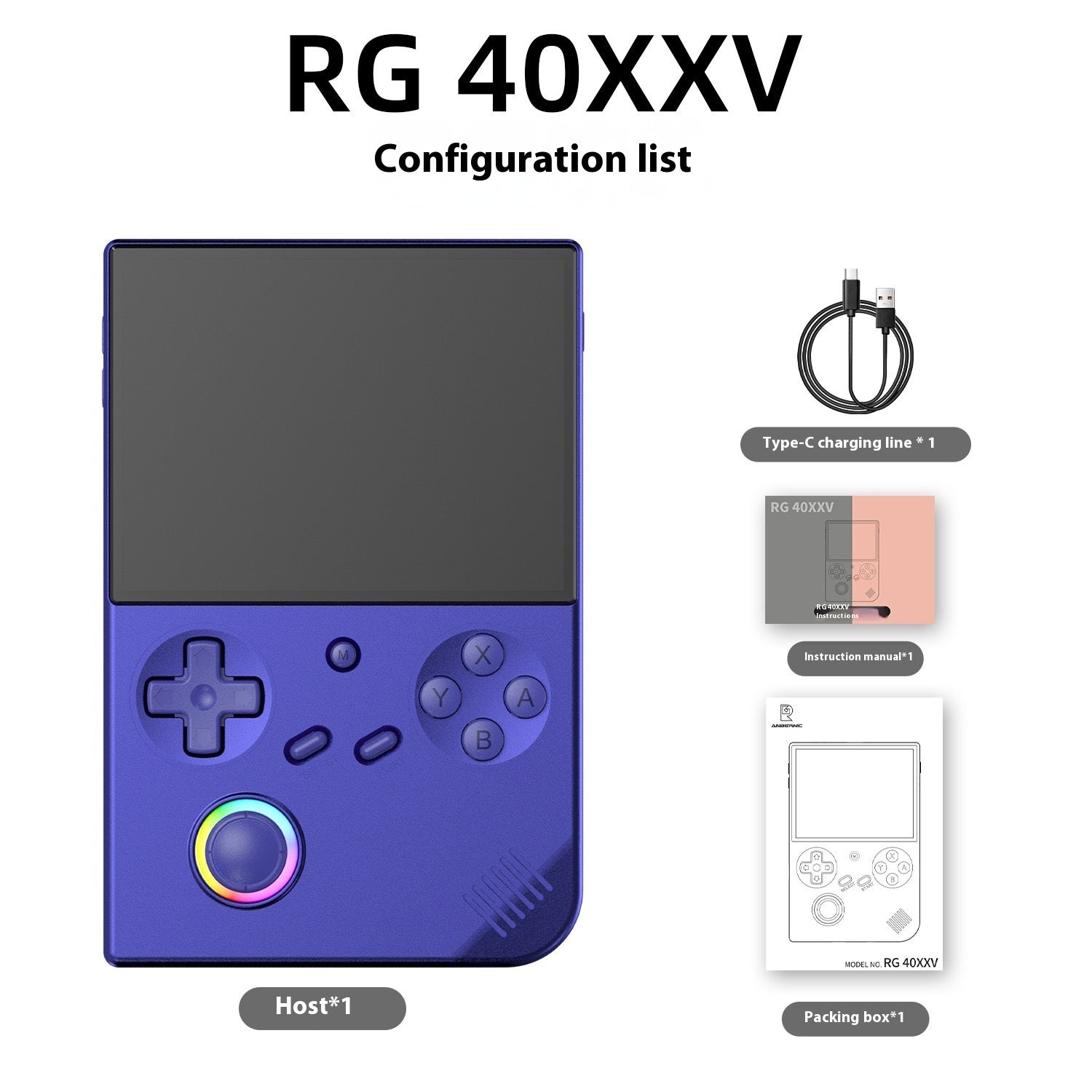 RG40XXV Retro Handheld Game Console - 5000+ - 64GB image 5